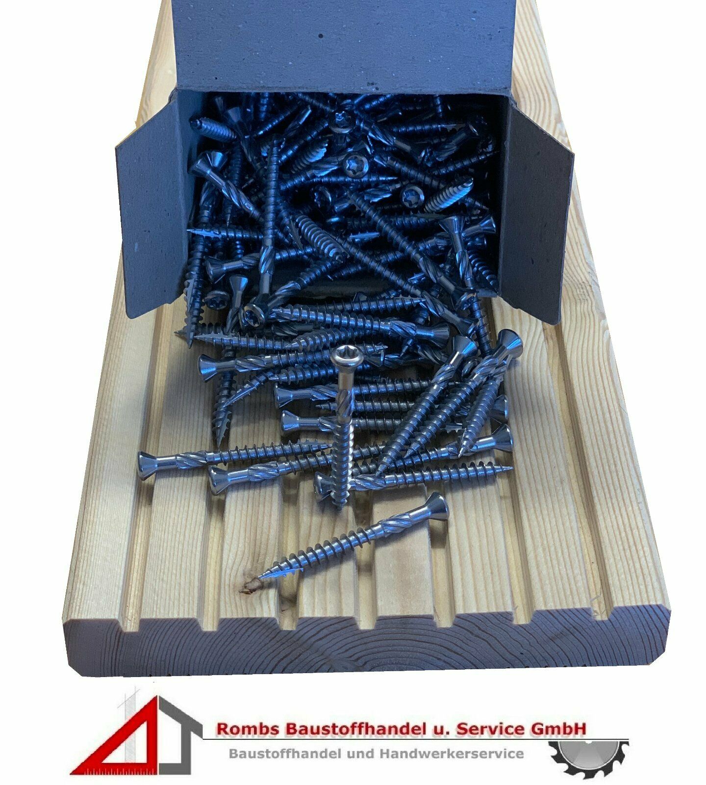 Terrassenschrauben mit CUT-Spitze Edelstahl Terrasse Holzschraube