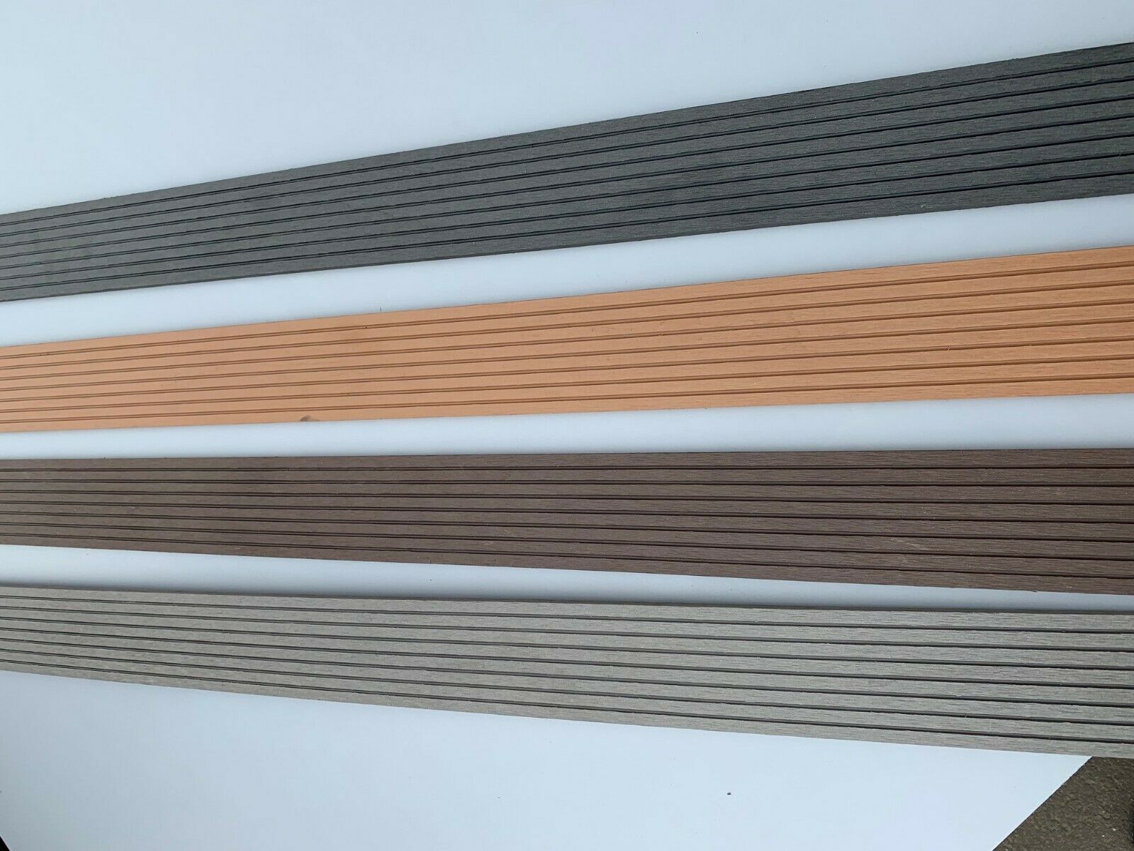 WPC Flachleiste  Terrassen-Abschlussleiste