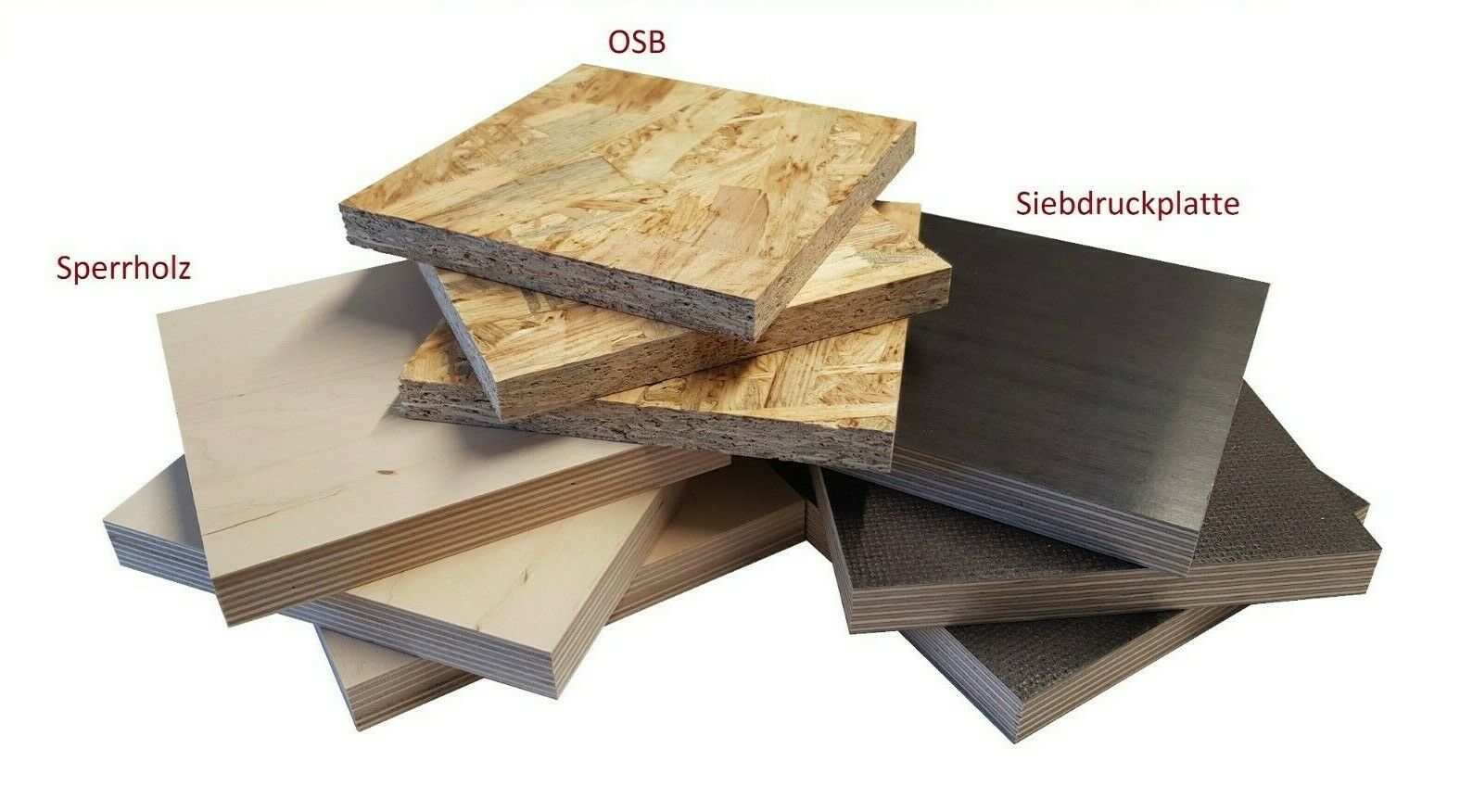 Bastelholz Holzbrettchen Siebdruck OSB Sperrholz