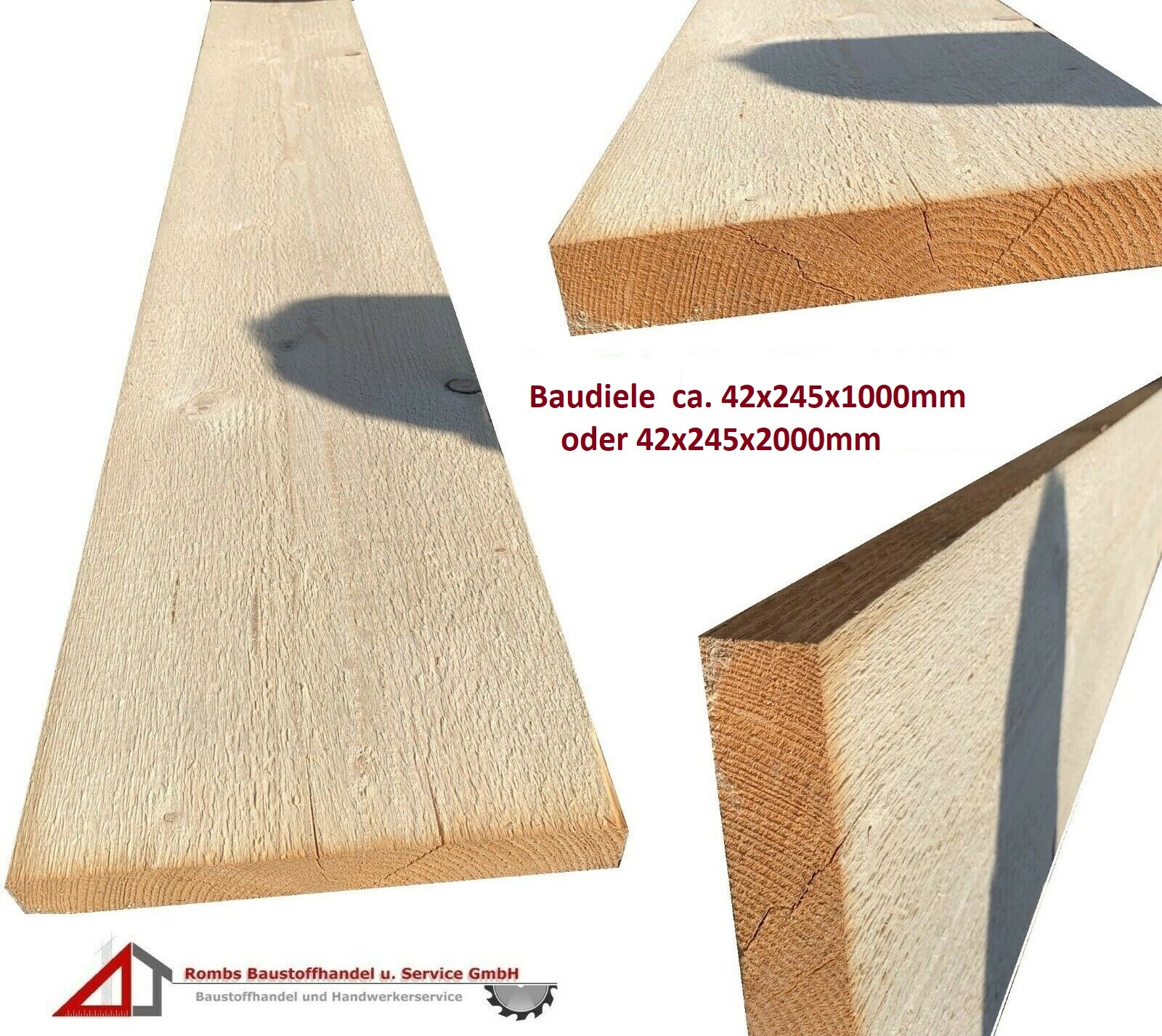 Baudielen Fichte/Tanne 42x245 mm trocken