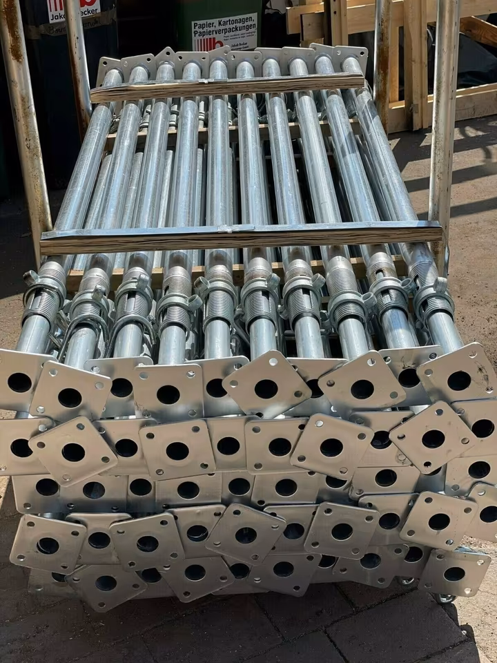 Baustütze feuerverzinkt 1,80 – 3,20 m ausziehbar, Tragkraft 6-10 kN